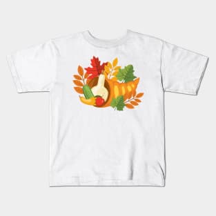 Cute Cornucopia Kids T-Shirt